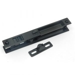 Flush Mount Lock Set – Downward Locking – Complete Set With Keeper And Screws – SDH-1209 – Sliding Glass Door Locks & Latches