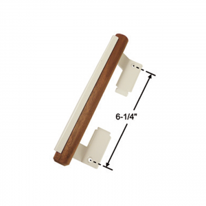ADAMS RITE – Wood Handle - 6 ¼” Screw Spacing - SDH-1218 – Sliding Glass Door Handle - The Hardware Experts