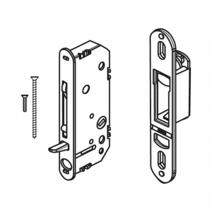 Mortise Lock And Receiver - Anderson - SDL-1318 - Sliding Glass Door Mortise Locks