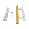 SASH CONTROLS – Wood Handle – 3 ¹⁵⁄₁₆" Screw Spacing – SDH-1244 – Sliding Glass Door Handle