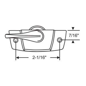 Sash Lock – WRH-809085 – Window Replacement Hardware